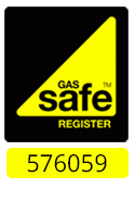 Gas Safe Register: registration number 576059
